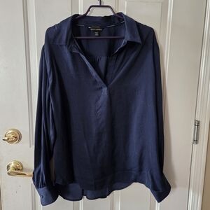 Banana Republic Deep Blue Blouse